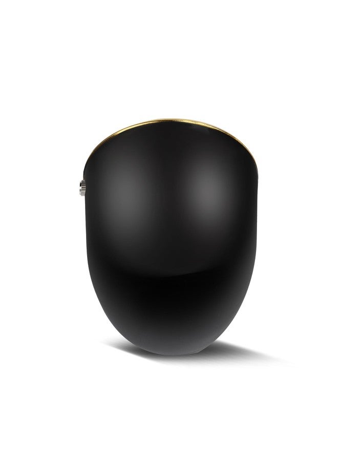 Evelyn Car Clock, Gold Frame, Black Numbers, Round Shape, Evt 63 - Image 3