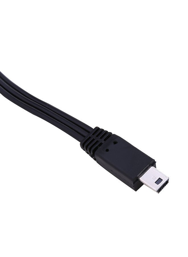 NIBEMINENT AV Audio/Video Cable For Canon EOS/ 100D/ 550D/ 600D/ 650D/ 700D Digital SLR Camera Black - Image 2