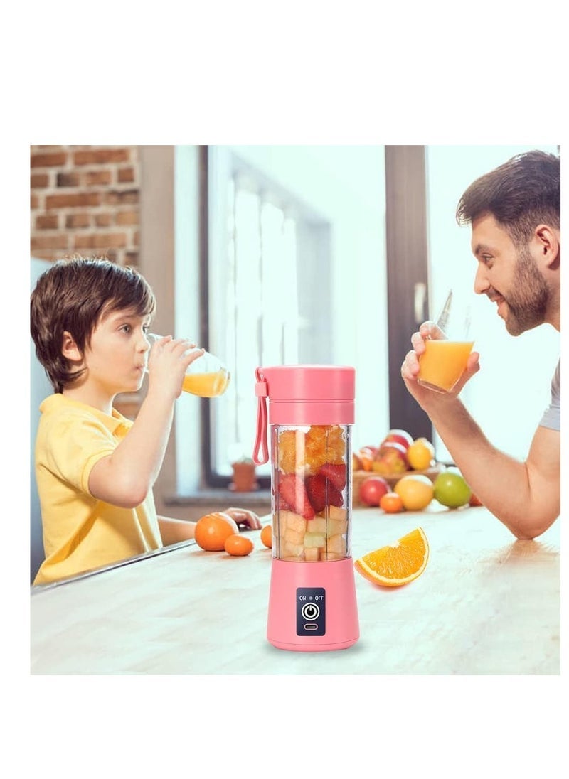 TIGER Portable Blender Cup – Electric USB Juicer Blender, Mini Blender for Shakes and Smoothies, Travel-Friendly, Compact, Rechargeable, Perfect for Healthy Drinks On-the-Go - Image 3