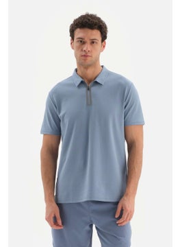 dagi Indigo Men's Pique Collar T-Shirt  - Image 1