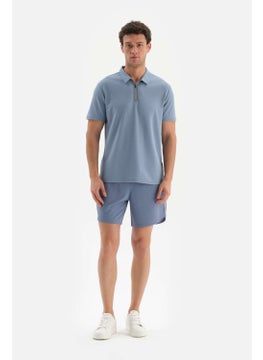 dagi Indigo Men's Pique Collar T-Shirt  - Image 4