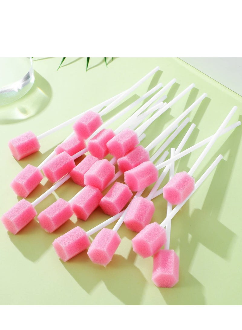 50 Pieces Disposable Oral Swabs, Disposable Oral Swabs for Elderly, Sponge Swabs for Oral Cleaning and Oral Care - Image 2