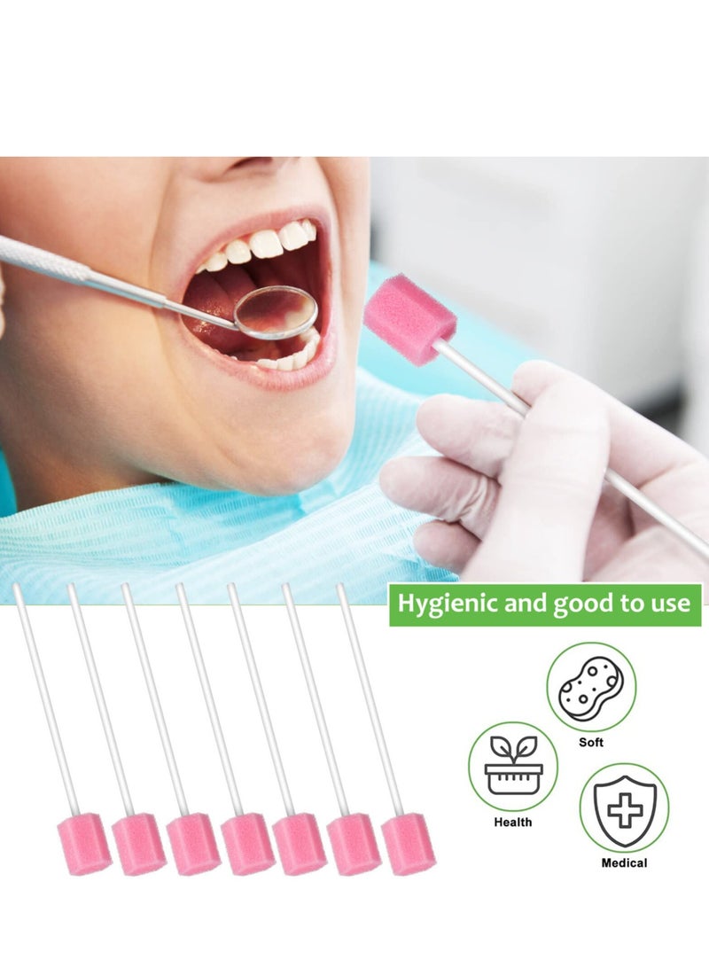 50 Pieces Disposable Oral Swabs, Disposable Oral Swabs for Elderly, Sponge Swabs for Oral Cleaning and Oral Care - Image 5