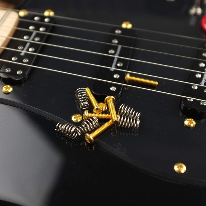 MAKA Guitar Screw Kit Assortment Box for Electric Guitar - 149 Screws in Gold - Image 4