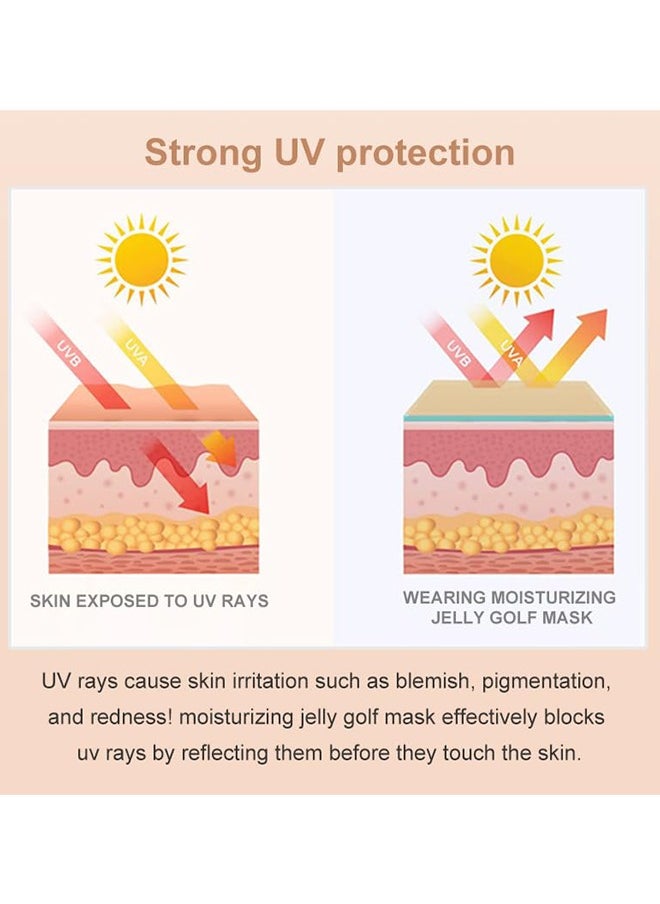 APPTI - Outdoor Sun Patches UV Protection For Face, 5 Pairs Sun Screen Indicator Patch, Waterproof UV Detecting Patches Prevent Sunburn, Daily UV Cut Golf Patch, Good Waterproof Effect, Comfortable - Image 1