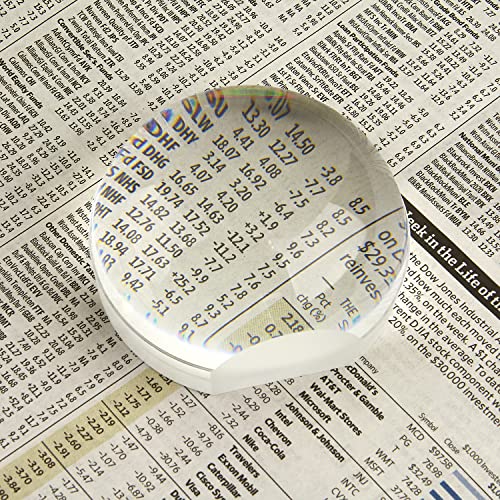 Carson LumiDome Plus 2x Power Acrylic Ball Loupe Magnifier with 2.5 Inch Base (LD-75) - Image 4