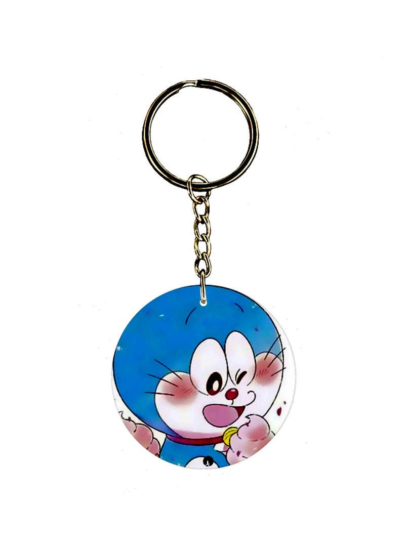 RKN Doraemon Printed Keychain