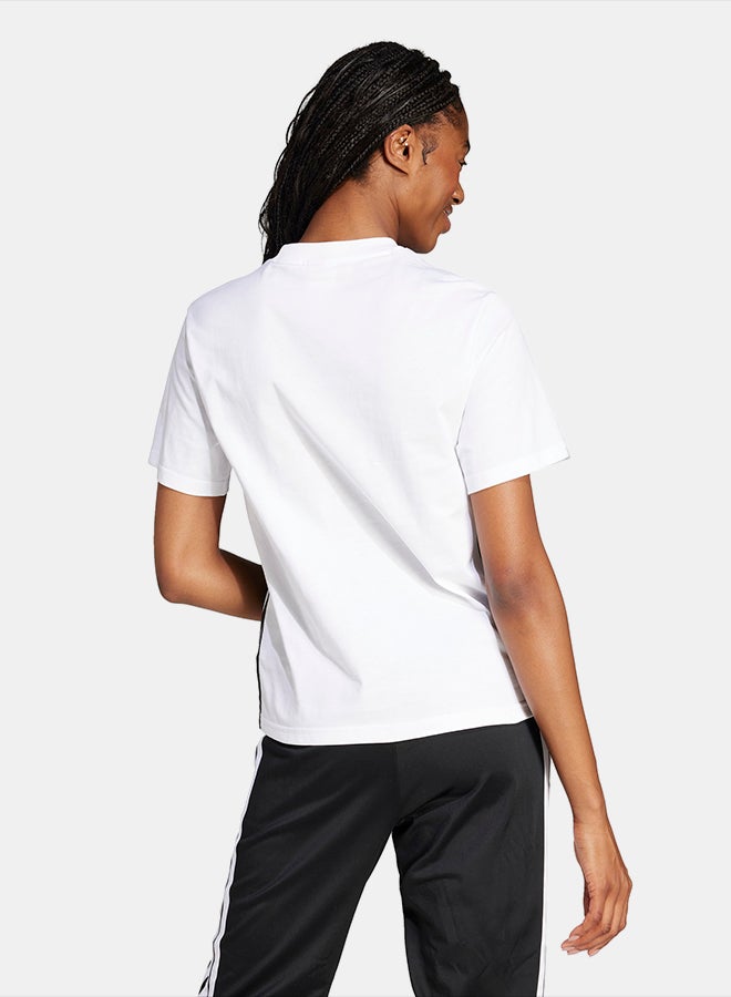 Adidas Essentials 3-Stripes Cotton T-Shirt - Image 2