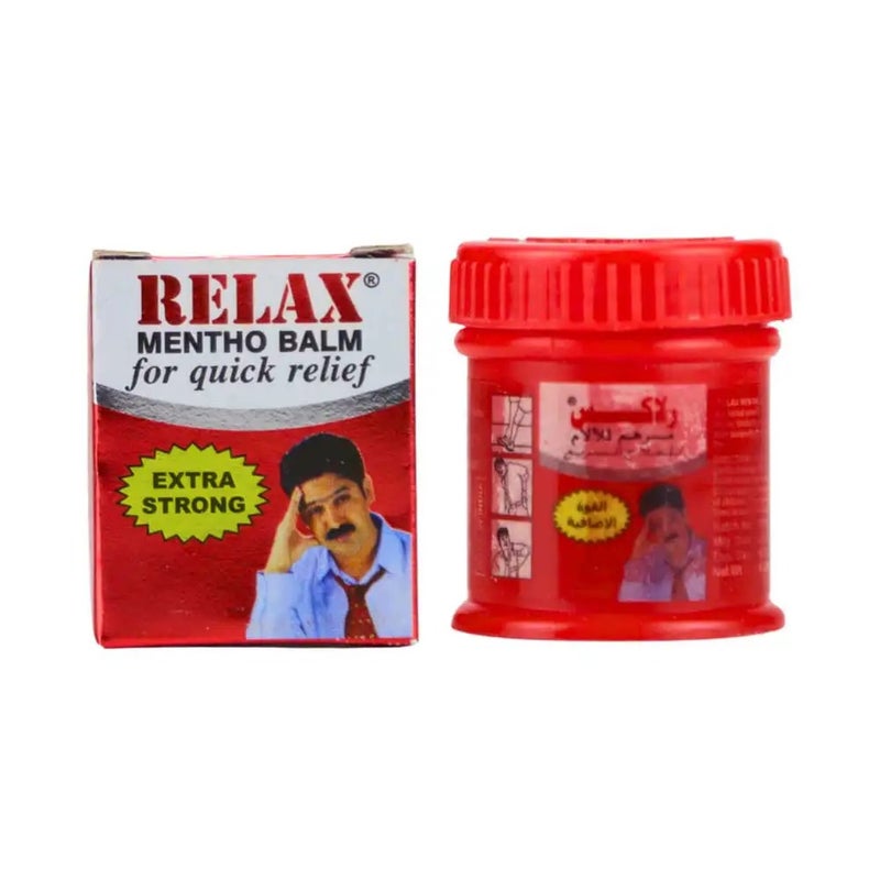 Relax Quick Relief Extra Strong Mentho Balm- 9 gm - Image 1