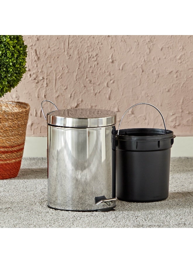 Home Box Tamara Stainless Steel Pedal Bin 5 L - Image 2