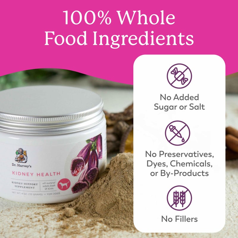 Dr. Harvey's Kidney Health Kidney Support Supplement for Dogs (4 Ounces) - Image 4