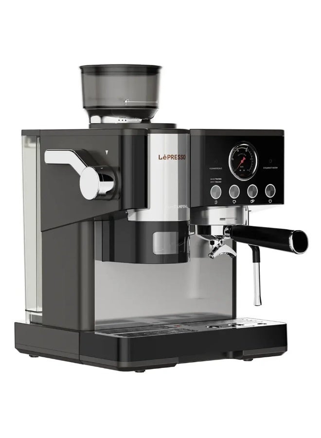 LePresso Maestro Semi-Automatic Coffee Machine Smart Tamping System - Black - Image 4