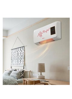 Generic Wall Mounted Air Conditioner & Heater, Quiet Wall AC & Heater Combo with Remote Control for Room| Kitchen| Office Desk| Bedroom| Camping  - Image 1