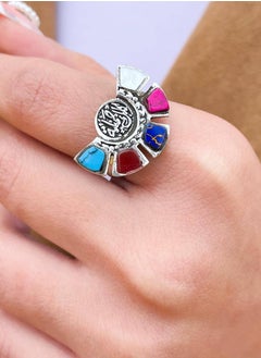 فضيات خاتم فضه 925 ستايل عربى  - Image 2
