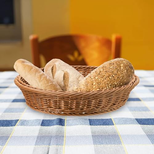 PAUL SONS Hospitality Round Bread Basket Fruit Basket with Transparent Dome Lid for Restaurant/Home/Hotel Food Storage Cake Stand 15 x 4 Inches (Pack of 1Pc) - Image 4