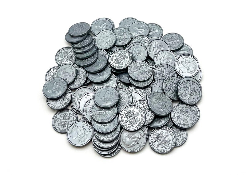 Teacher Created Resources Play Money Dimes TCR20655 - Image 2