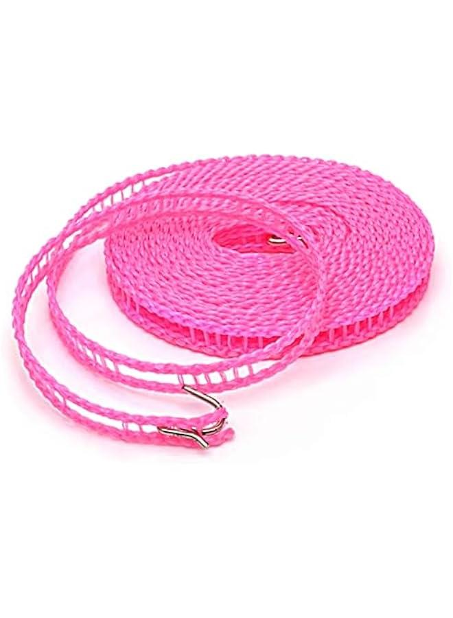 حبل غسيل نايلون مقاوم للرياح بطول 5 متر، حبل تجفيف ملابس محمول، تخييم وسفر واستخدام منزلي - Image 1