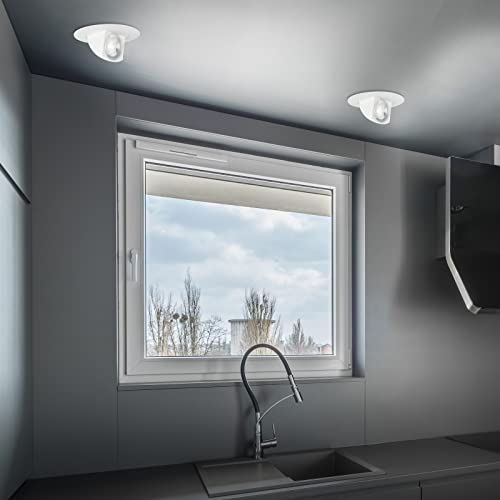 Feit Electric 5-6 inch LED Directional Recessed Downlight, 9.4W (75W Equivalent), 2700K–5000K Selectable Colors, Dimmable, 850 Lumen, 50,000-Hour Lifetime, LEDR56SCP/6WYCA - Image 3