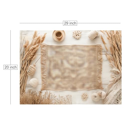 HomeArt Sheet 2 in 1 Product Photography Backdrop 3D Flat Lay Tabletop Double-Sided 20x29 Photo Background PVC Wrinkle Free for Small Products Food, Cosmetics Shoot (Combo 21) - Image 5