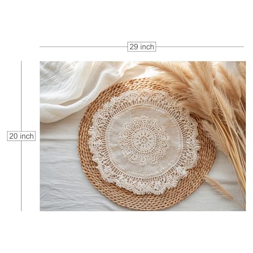 HomeArt Sheet 2 in 1 Product Photography Backdrop 3D Flat Lay Tabletop Double-Sided 20x29 Photo Background PVC Wrinkle Free for Small Products Food, Cosmetics Shoot (Combo 21) - Image 4