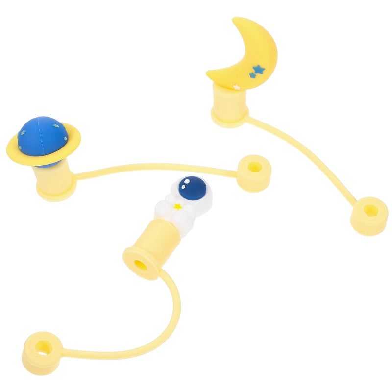6 Pcs Tips Cover Drinking Caps Reusable Drinking Lids Plug - Image 5