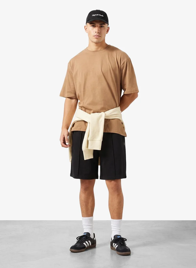 Seventy Five Basics Regular Fit Pocket Shorts Pintuck