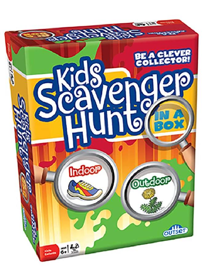 Outset Media Kid'S Scavenger Hunt - Indoor And Outdoor Scavenger Hunt Card Game To Play Rain Or Shine - Ages 6 + - Image 2