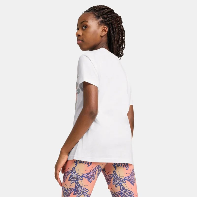 PUMA Kids' Butterfly Vibe Logo T-Shirt