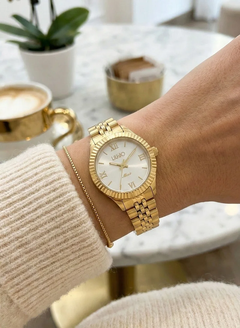 Liu Jo  Liu Jo Tessia Gold Stainless Steel Watch - TLJ2645 for Women | Best Price UAE