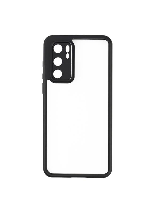 Zaboon Case For Huawei P40 Frosted TPU + Transparent PC Phone Case - Image 2