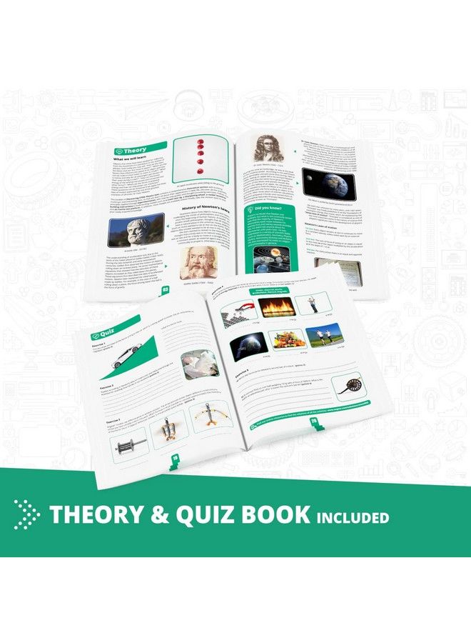 Engino Stem Toys Physics Laws: Inertia Friction Circular Motion Construction Toys For Kids 9+ Educational Toys Gifts For Boys & Girls (6 Model Options) - Image 4