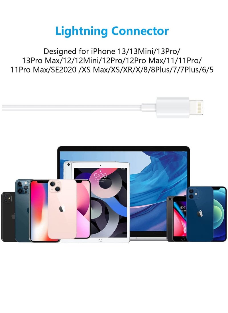 Generic - Lightning Headphone Wired for iPhone 14[Apple MFi Certified] Built-in Microphone & Volume Control, in-Ear Stereo Headset Compatible with iPhone 13 Mini/SE/12 Pro/12Pro Max/11/X/8 7-All iOS System - Image 1