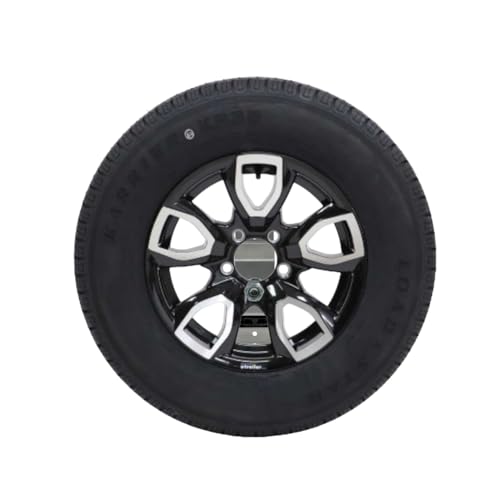Pit Posse PP3365 Lug Nut Wrench Holder with Spare Tire Carrier Wall Mounted Kit Made in USA Enclosed Race Trailer Garage 4 Way Cross Spanner Tire Iron Hanger Aluminum Utility Storage Organizer - Image 3