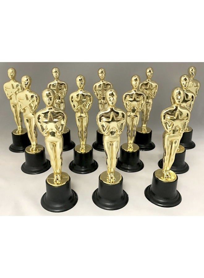 Rhode Island Novelty 6 inch Plastic Gold Movie Award Statue, One Per Order - Image 2