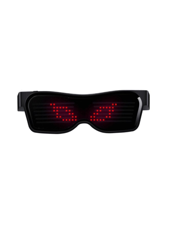 USB Chargeable LED Light Glasses BT Glasses APP Control Smart Glasses Fashionable Luminous