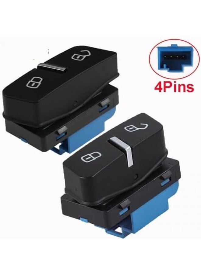 زوج مفتاح مفتاح القفل المركزي متوافق مع 2011 2018 7P6962125A 7P6962126A - Image 3