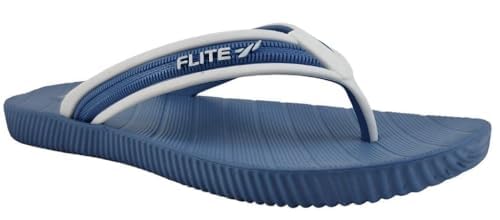 FLITE Women's Slippers || Comfortable Slip-Resistant Bathroom Flipflops (Navy, 3) - Image 2