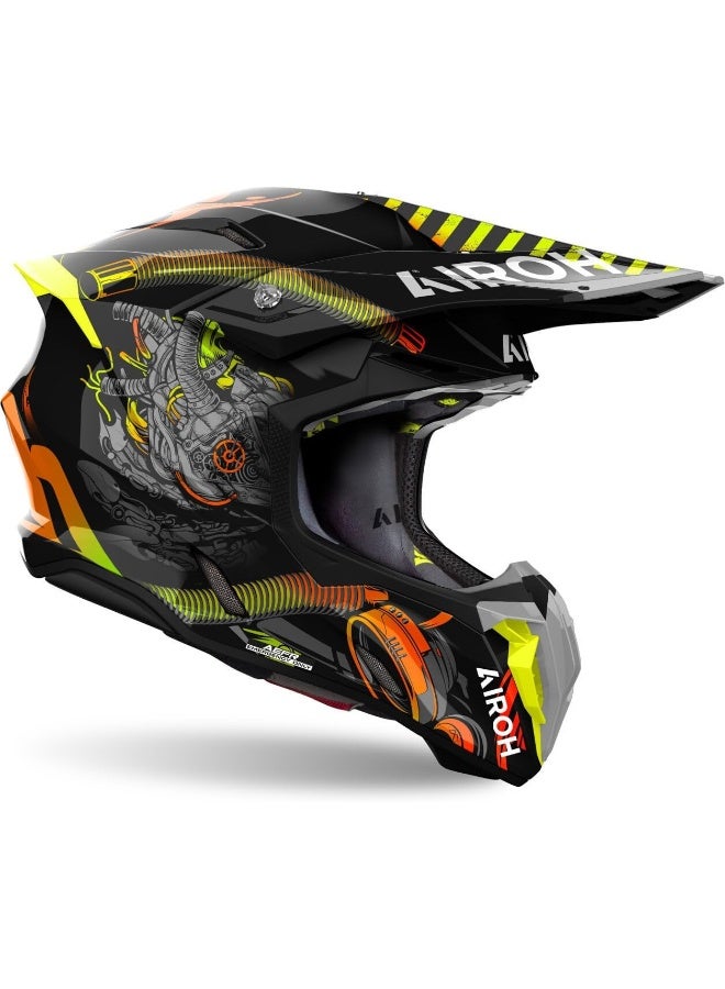 AIROH TW3T35 Twist 3 Motocross Helmet Multi-Coloured - Image 1