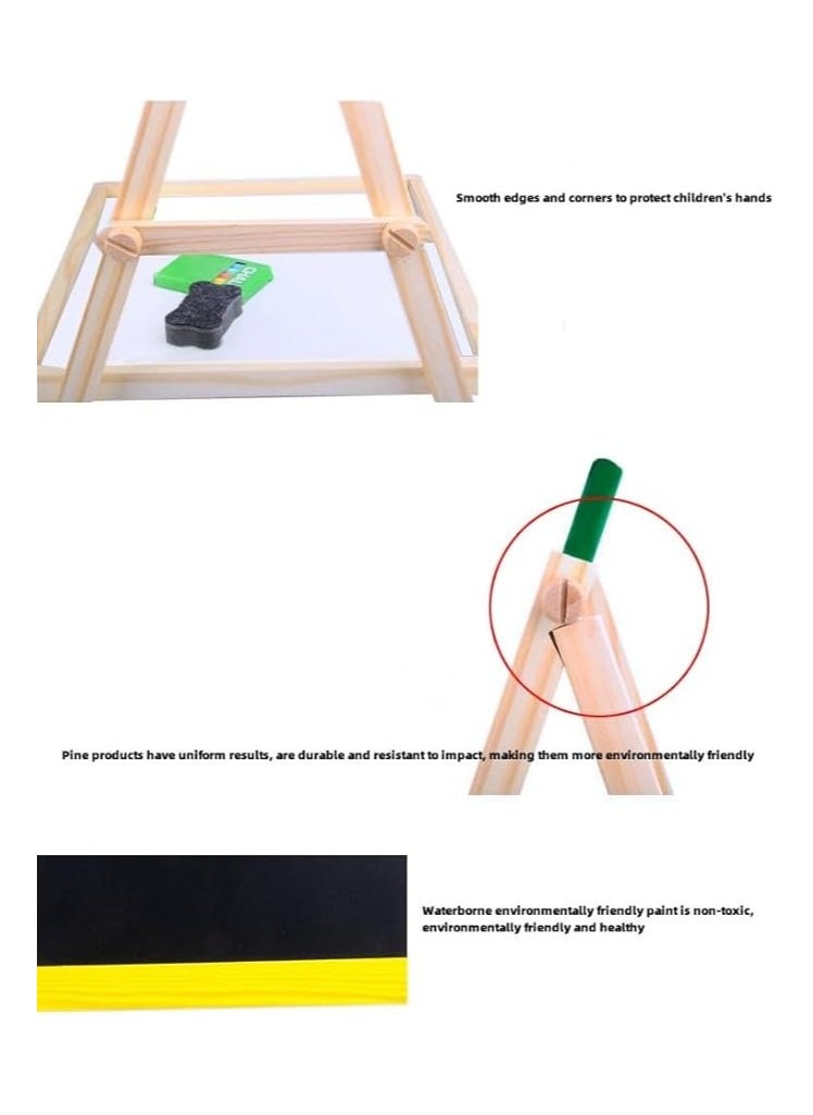 TOYBOX Adjustable Wooden Creative Compact Size Light Weight Drawing And Writing Board 65.5x36.5cm  - Image 5