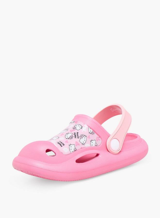 Hello Kitty Girls Clogs with Backstrap - Image 4