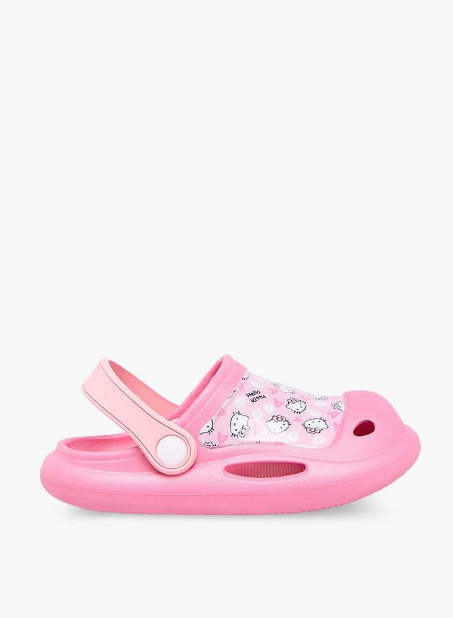 Hello Kitty Girls Clogs with Backstrap - Image 3