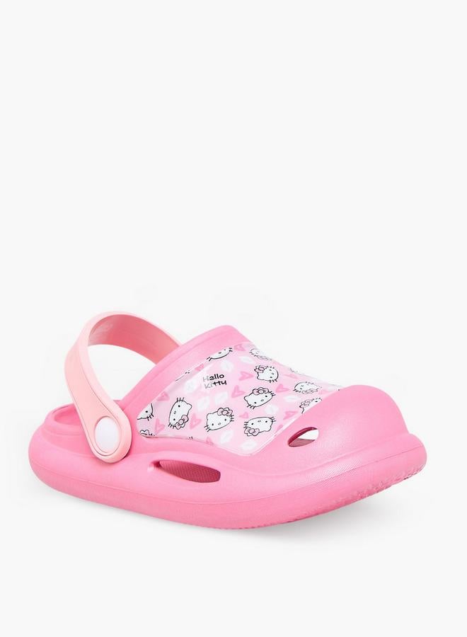 Hello Kitty Girls Clogs with Backstrap - Image 2