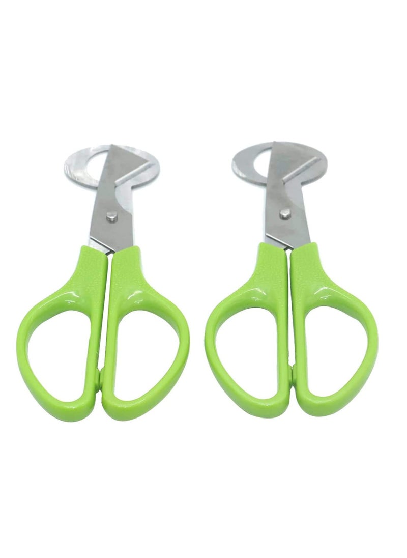 2pcs Stainless Steel P IGeon Quail Egg Scissors, Bird Egg Cutter Opener, Shears Tool for Home Kitchen, Green - pzsku/Z116D63B44E6797562AF7Z/45/_/1697011011/fb366a48-7602-4df1-8c63-1d23061e81dc