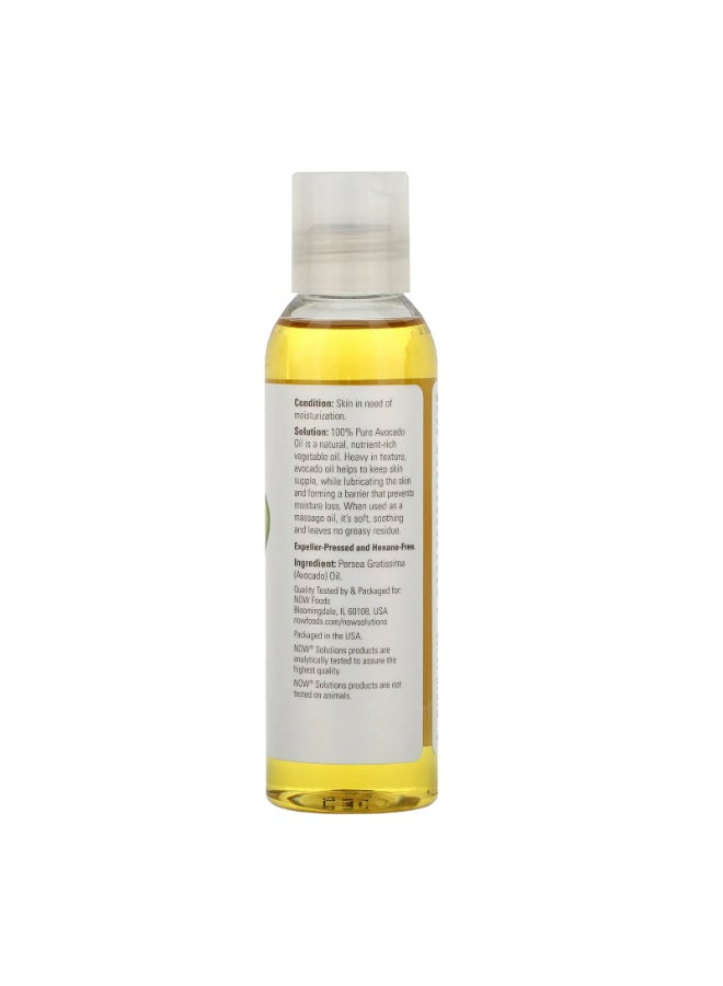 Now Foods Avocado Oil 118ml - Image 2