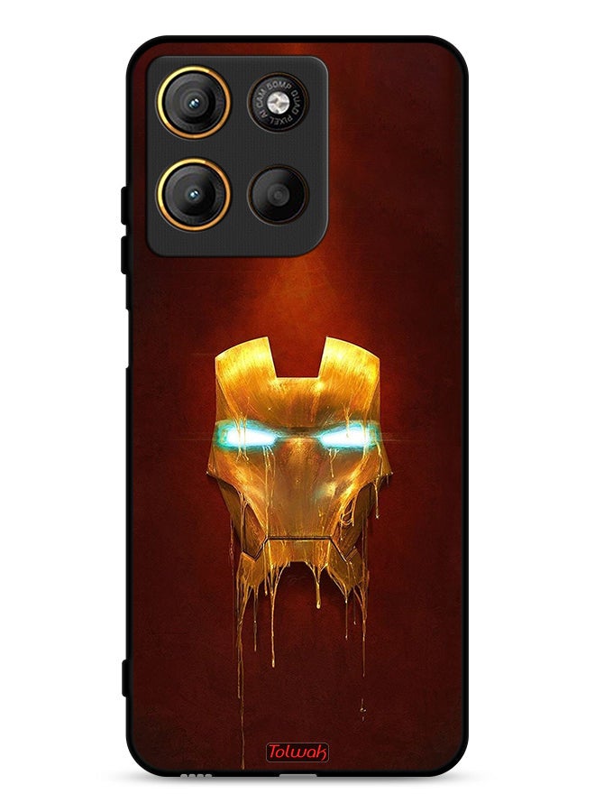 Tolwak Motorola Moto G15 Protective Case Cover Iron Man Marvel Comics