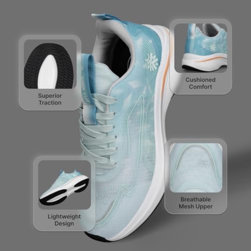 CULT Women's Xypher Running Shoes (CS704264UK6_Blue_UK6) - Image 3
