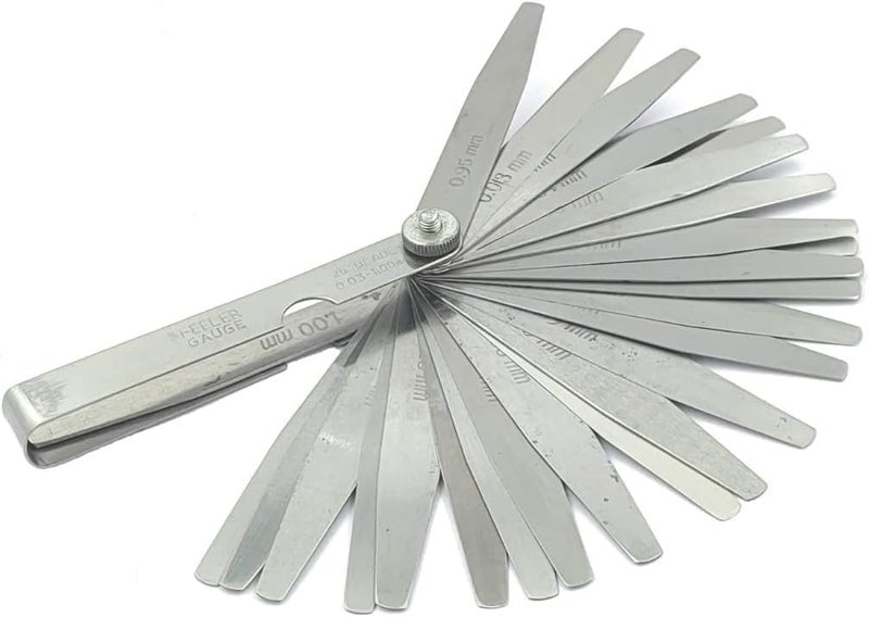 Buyohlic Feeler Gauge Metric Size Stainless Steel Quality Precision 26 Blades Hand Tools - Image 5