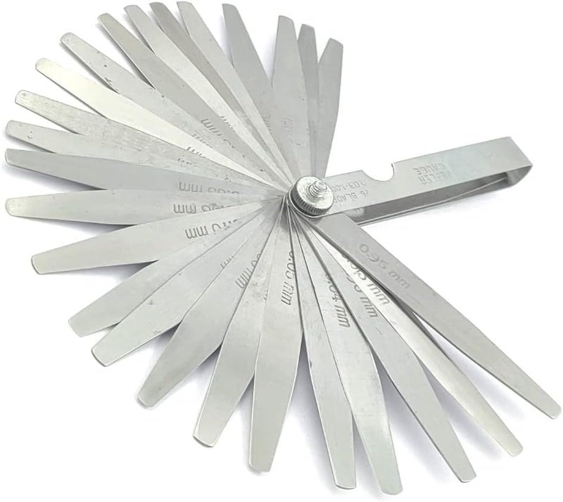 Buyohlic Feeler Gauge Metric Size Stainless Steel Quality Precision 26 Blades Hand Tools - Image 3