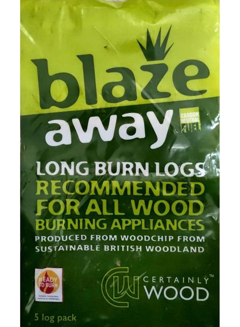BLAZE Long Burn 5 Logs - Image 1