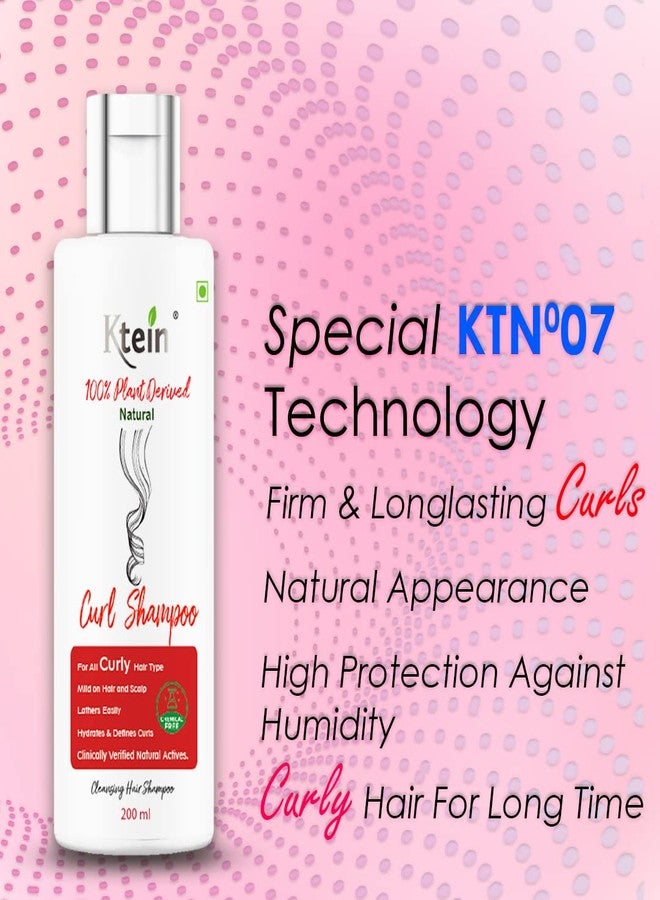 ktein natural 100% plant derived curl shampoo & conditioner combo(200ml) - Image 4
